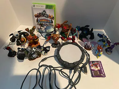 $125 • Buy Skylanders Giants Xbox 360 Game Lot Bundle With 18 Figures, Power Portal