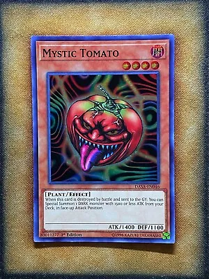 Yugioh Mystic Tomato DASA-EN046 Super Rare 1st Ed NM • $2.59