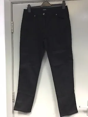 Jaeger Black Jeans - Straight Leg - Size 12 - Free Post! • £42.50