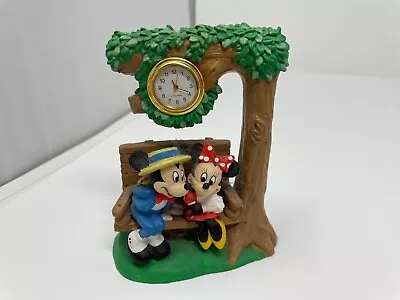 Mickey Unlimited Verichron Collectible Timepiece Mickey Minnie Mouse Clock • $25.47