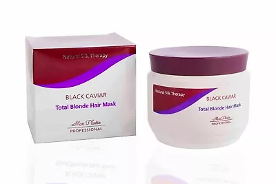 Mon Platin Professional Black Caviar Total Blonde Hair Mask 16.9 Fl.oz SHIP FAST • $38