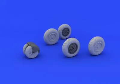 1/48 Eduard MiG31 Wheels For AGK (Resin) • $14.81