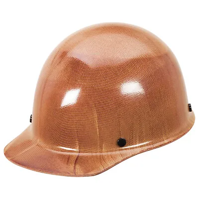 MSA TAN Skullgard Cap Construction Iron Work Safety Ratchet Protective Hard Hat • $139.95