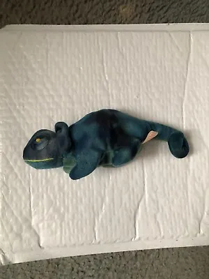 Vintage 1997 Beanie Baby Rainbow The Chameleon Without Tag • $8