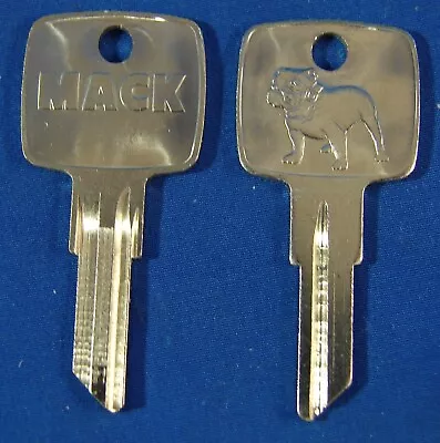 One (1) Vintage Uncut Key Blank “Mack” Truck With Bulldog NOS From A Locksmith • $18.75