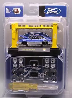 M2 Machines Model Kit R65 1988 Ford Mustang GT BLUE & GRAY • $14.95