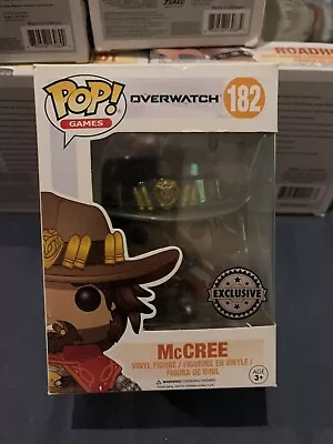 $35.48 • Buy McCREE SPECIAL EDITION Overwatch Funko Pop Figure 182 4 Inch 