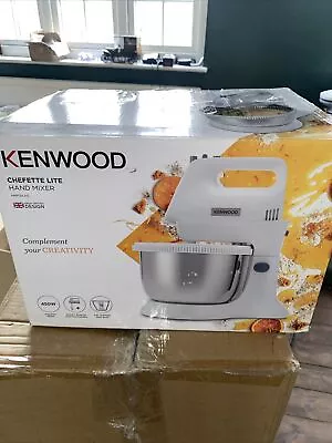 Kenwood HMP34.A0WH NEW Mixer With Metal Bowl Chefette Lite 3.4L 450w White • £15