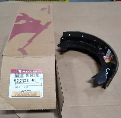 Genuine Meritor A33722E421 Single Brake Shoe - Lined - Made In USA • $153.22