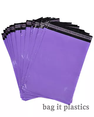 £1.25 • Buy Purple Mailing Bags Postal Sacks Plastic Envelopes Self Seal - 100% Recyclable