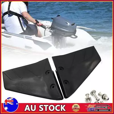 Boat Motor Stabilizer Boat Parts Outboards Fin Wing For 4-50 HP Yacht Wave Board • $30.59