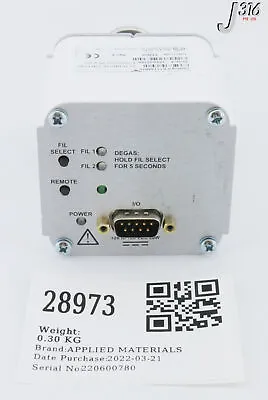 28973 Applied Materials Varian Micro-ion Gauge W/ E11748870 • $1100