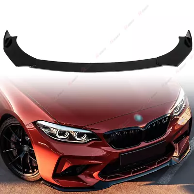 For BMW E90 E92 E93 325i 335i 320i 328i Front Bumper Lip Splitter Spoiler Kit • $46.99