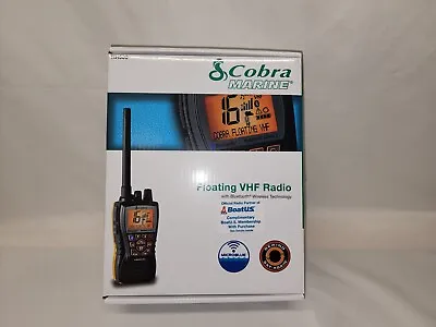 Cobra MR HH500 FLT BT Floating Hand Held VHF Marine Radio • $129.99