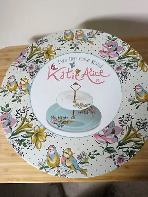 BNIB Katie Alice Two Tier Cake Stand • £9.99