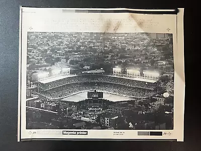 1988 MLB Wrigley Field 1st Night Cubs Game Type 3 9x11 Original Photo • $20