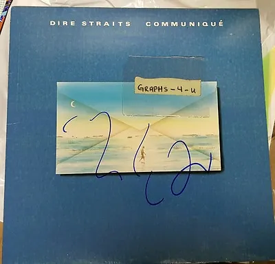 Mark Knopfler Signed Dire Straits Autograph COA G • $300