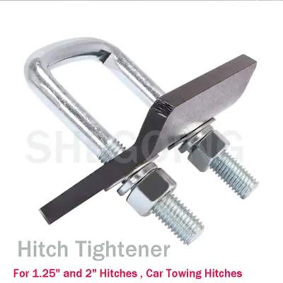 Hitch Tightener Heavy Duty Anti-Rattle Clamp Stabilizer For 1.25  And 2   • $11.69