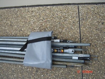 Tent Pole Vinyl Bag 200cm Holds 12 Poles • $24.50