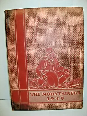 1949 Mountaineer Frackville High School Frackville Pennsylvania Yearbook • $45