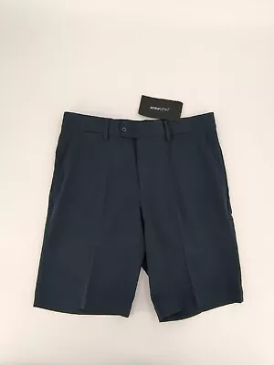 J Lindeberg Men's High Vent Golf Shorts JL Navy Blue Size 30 NEW • $58.99