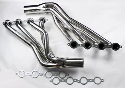 Long Tube Stainless Steel Headers W/ Gaskets Fit Chevy GMC 07-14 4.8L 5.3L 6.0L  • $178