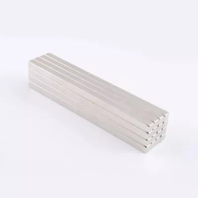 Wholesale 100mmx5mmx5mm Strong Rare Earth Neodymium Long Bar Block Magnets N50 • $18.99