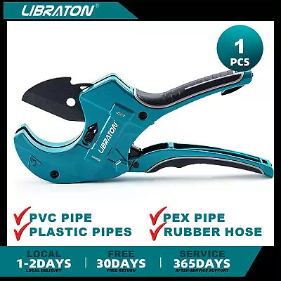 2-1/2  Large PVC Pipe Cutter Heavy Duty For Cutting PVC PEX Plastic Rubber Hose • $25.64