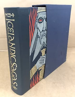 The Icelandic Sagas - Magnus Magnusson - FOLIO SOCIETY - 2001 - With Slip Case • £95