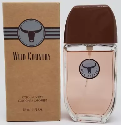 NEW Vintage Avon Wild Country Men's Cologne Spray 1996 3 Fl Oz 88 M NOS Original • $10.99