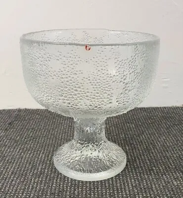 $330 • Buy 🔶️tapio Wirkkala Hopla Iittala Glass Bowl Danish Modern Retro Mcm Eames 