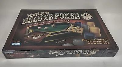 NEW & SEALED Yahtzee DELUXE POKER Dice Board Game (2005) Rare Brand New • $44.99