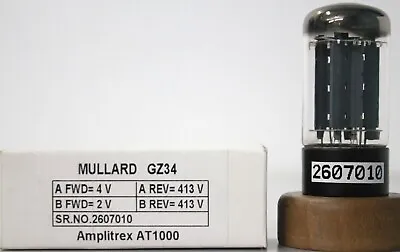GZ34 MULLARD Made In England Amplitrex Tested 1 Pc • $150