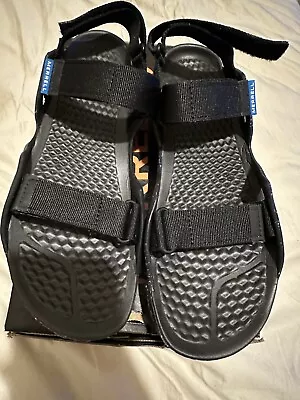 Merrell Select Grip Hydrotrekker Strap Black Performance Sandals Mens Sz 8 • $42.99