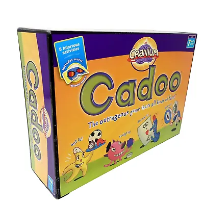 Cranium Cadoo Vintage 2001 Board Game The Outrageous Game That's All Kind Of Fun • £11.99