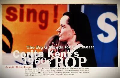 CORITA KENT's 1960s POP The Big G Stands For Goodness Ed Ruscha Mike Kelley • $95