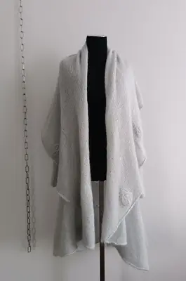 30% Mohair Blend Knit Open Cardigan The Hackbarth's One Size • $23.75