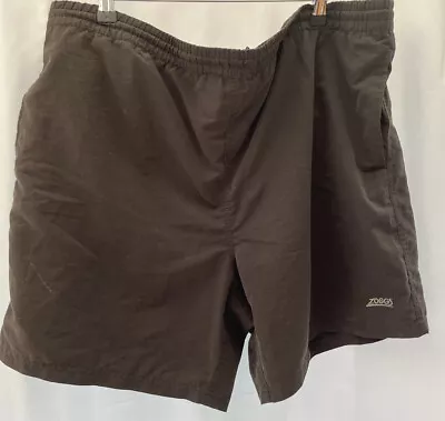 Men’s Zoggs Swim Shorts Size XL Black Waist 44” • £11.19