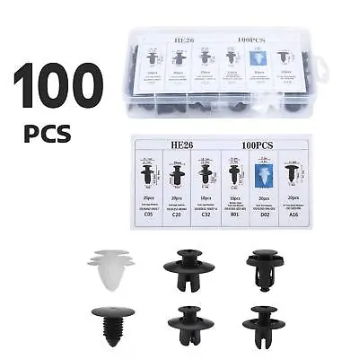 Car Kit Bumper Parts Body Rivet Clip Retainer Push Trim Molding Pin Assortments • $21.99