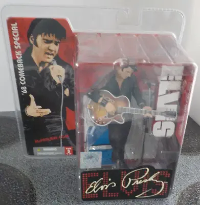 Elvis Presley  68  Comeback Special 7  Collectible Figure W/ Accessories New • $110