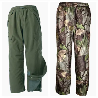 £47.98 • Buy Jack Pyke Hunters Waterproof Trousers Green/ Camo Walking/ Fishing/ Shooting