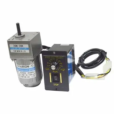 2GN High Torque 6W AC 110V 220V Electric Geared Reducer Motor Speed Controller • $118.99