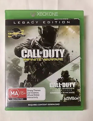 Call Of Duty Infinite Warfare Legacy Edition Xbox One Game • $24.40