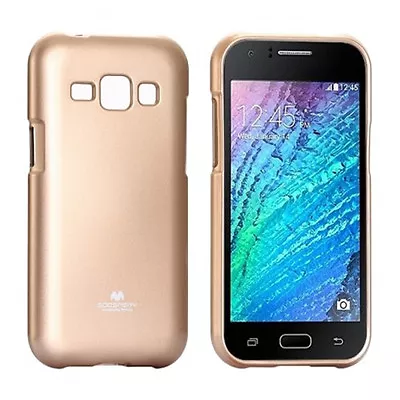 Mercury Goospery TPU Gel Jelly Case For Samsung Galaxy J1 (2015) Gold • $25.95