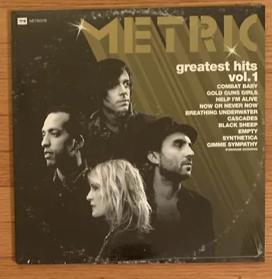 METRIC - Greatest Hits Volume 1 - Rare On White Vinyl LP - NEW MINT SEALED • $49