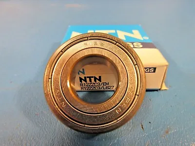 NTN R12ZZ C3 EM Single Row Radial Bearing Double Shielded (RB MRC SKF NSK) • $14.99