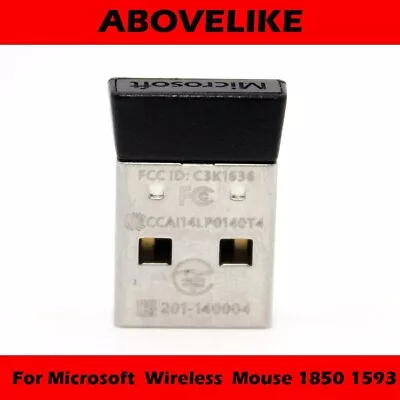 USB Dongle Transceiver Receiver 1636 4 Microsoft Wireless Mobile Mouse 1850 1593 • $4.99