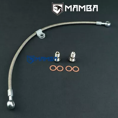 $66 • Buy MAMBA Turbo Oil Feed Line Kit Saab 2.8L 9-3 9-4X 9-5 V6 2.8L TD04HL 12634817