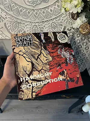 Rare Napalm Death Harmony Corruption LP + Limited Edition Live Album • £6.50