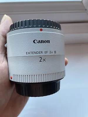 Canon Extender EF 2X III • £190